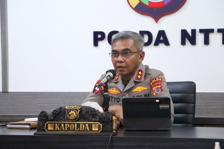 Pimpin Anev dengan Kapolres Jajaran, Kapolda NTT Minta Target Capaian Vaksinasi Harus Tercapai