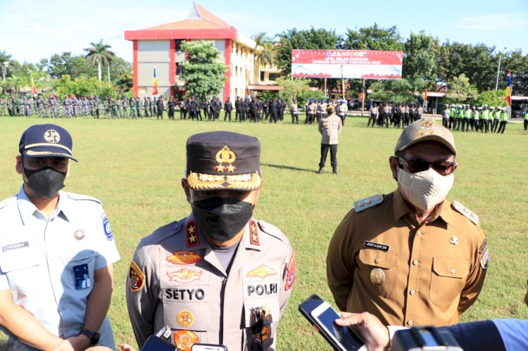 Sukseskan Pengamanan Idul Fitri 1443 H Tahun 2022, Kapolda NTT : Ini Bentuk Kolaborasi yang Nyata Antara Pemerintah Daerah, TNI dan Polri