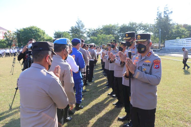 Pererat Tali Silaturahmi, Kapolda NTT Gelar Halal Bihalal Bersama Anggota