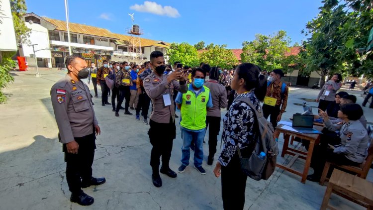 Ada Hal Baru dalam Pelaksanaan Tes Akademik Bintara Polri di Polda NTT