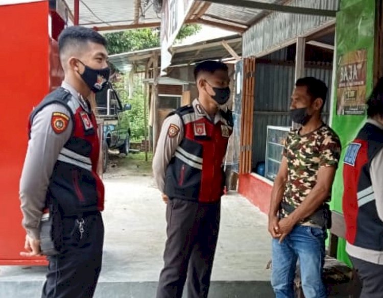 Cipta Kamtibmas Kondusif, Personel Ditsamapta Polda NTT Gencar Patroli Dialogis