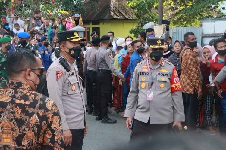 Kapolda NTT Dampingi Kunjungan Kerja Presiden RI di Ende