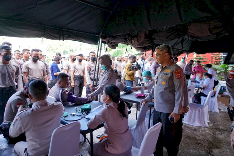 Donor Darah Sambut Hari Bhayangkara ke-76, Kapolda NTT: Semoga Bermanfaat Bagi Masyarakat