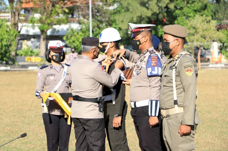 Tingkatkan Kesadaran Pengguna Lalu Lintas, Polda NTT Gelar Operasi Patuh Turangga 2022