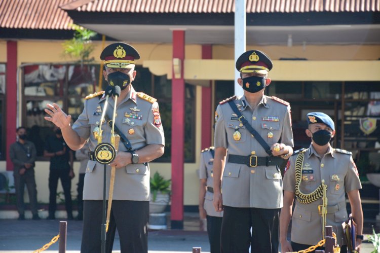 224 Siswa Diktukba Polri Jalani Pendidikan Selama 5 Bulan, Kapolda NTT Minta Laksanakan Dengan Baik