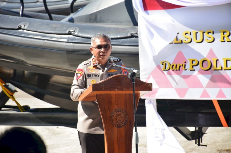 Kapolda NTT Tegaskan Kepada Jajaran Untuk Tindak Tegas Pelaku Penangkapan Ikan yang Menyalai Aturan