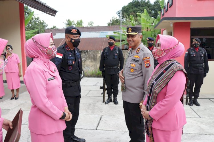 Kunjungi Mako Brimob di Alor, Kapolda NTT Cek Kesiapan Anggota dan Inventaris