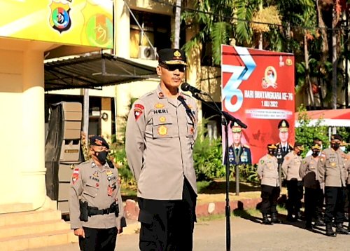 Pimpin Apel Gabungan, Wakapolda NTT Minta Anggota Hindari Pelanggaran