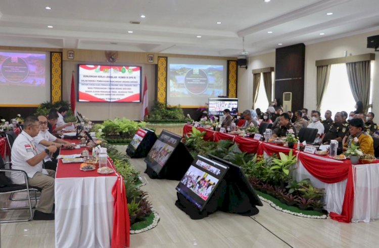 Bahas RUU Hukum Acara Perdata, Kapolda NTT Rapat bersama dengan Tim Komisi III DPR RI