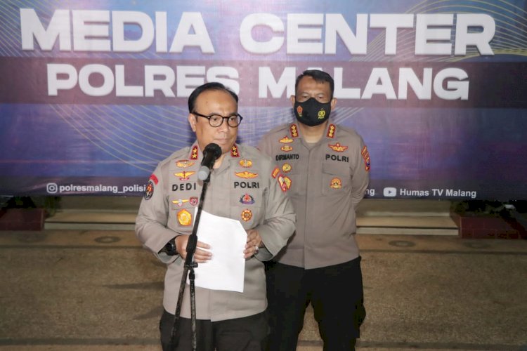 Polri Pastikan Tindak Tegas Pelaku Anarkis Di Luar Stadion Kanjuruhan 