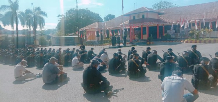 Satuan Brimob NTT Gelar Doa Bersama untuk para Korban Kanjuruan