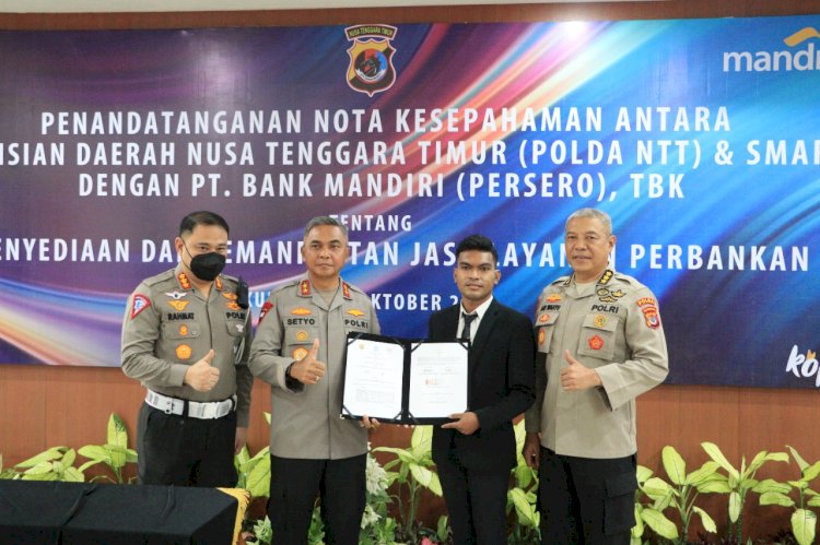 Polda NTT dan SMART PSI Cabang Kota Kupang Lakukan Kerjasama Pelayanan Tes Psikologi Dalam Persyaratan Pembuatan SIM