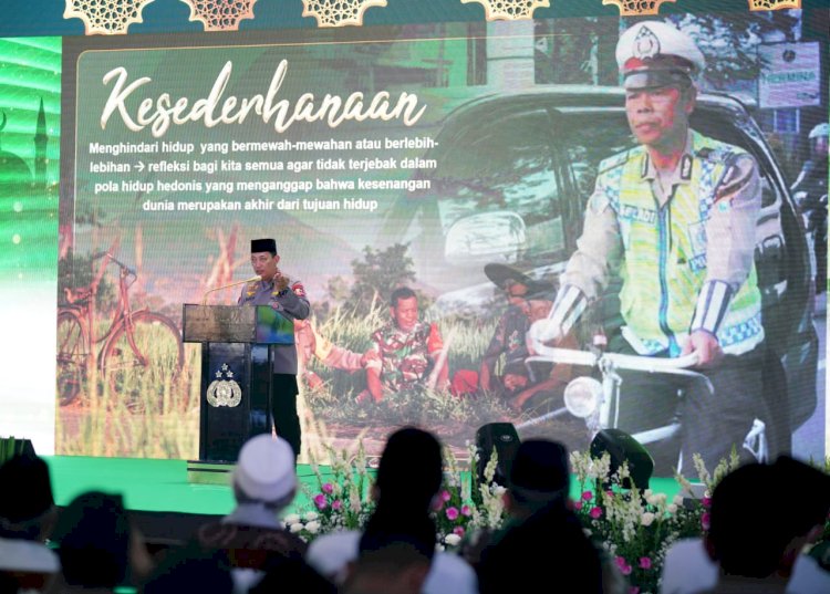 Peringati Maulid Nabi Muhammad SAW, Kapolri: Sinergitas Elemen Bangsa Wujudkan Persatuan