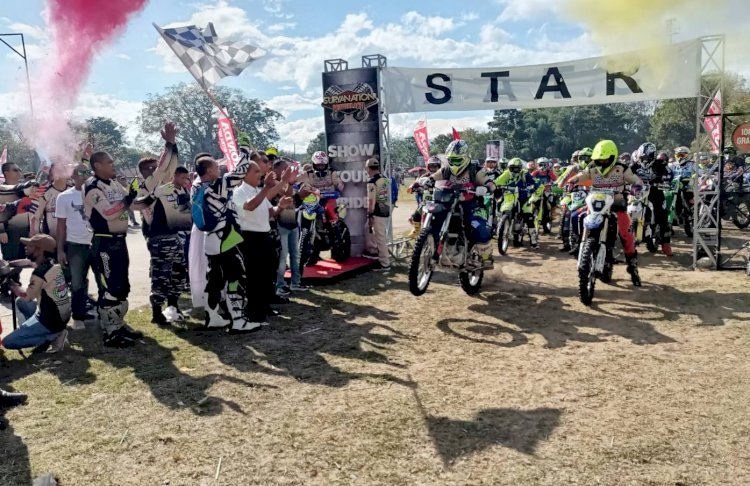 Semarak Bhayangkara ke 76, Ratusan Rider Asal NTT dan Timor Leste Pacu Adrenalin di Adventure Trail Polres Belu