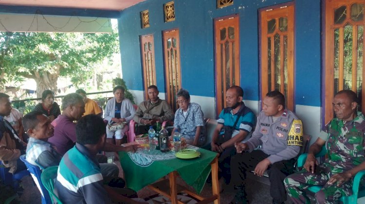 Problem Solving, Bhabinkamtibmas Fatukbot Polres Belu Mediasi Kasus Pengeroyokan