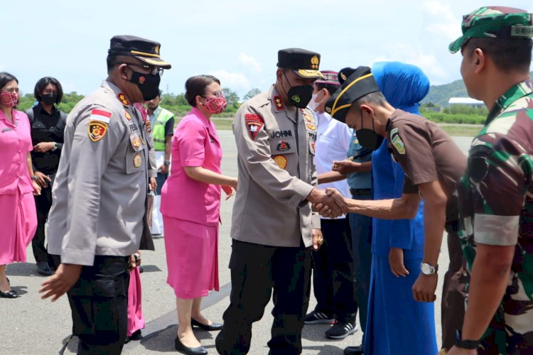 Kapolda NTT Kunker Perdana ke Polres Manggarai Barat