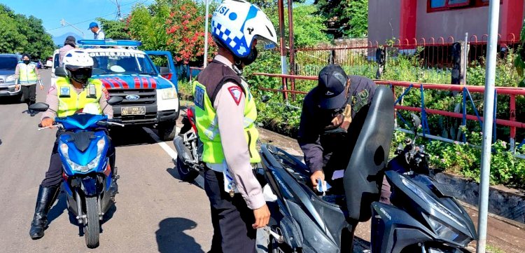 Operasi Patuh Turangga 2022, Polres Flotim Gelar Selama 14 Hari