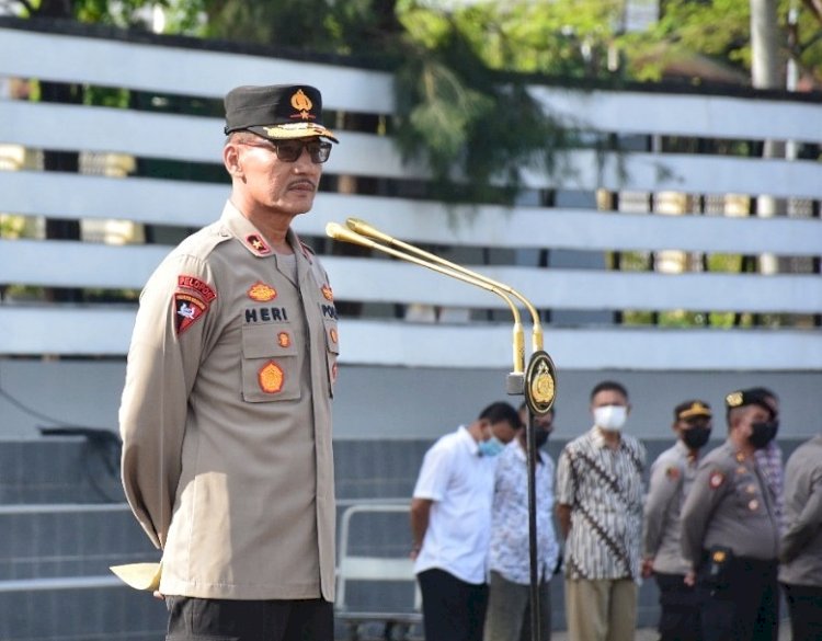 Wakapolda NTT Pimpin Apel Kesiapan Pengamanan Pekan Olahraga Provinsi NTT VIII