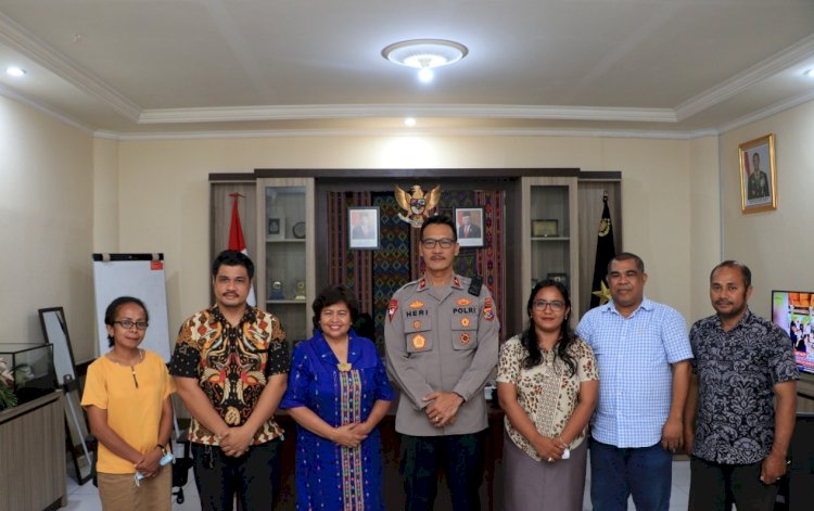 Wakapolda NTT Terima Kunjungan Silaturahmi Majelis Sinode GMIT