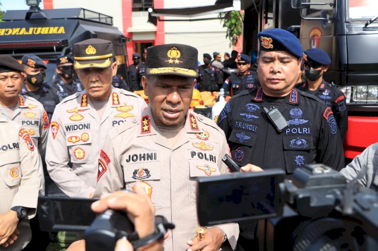 Siaga Bencana, Kapolda NTT : Kita telah Siapkan Kompi Cadangan dari Gabungan Satuan Fungsi yang Siap 24 Jam Untuk Digerakkan