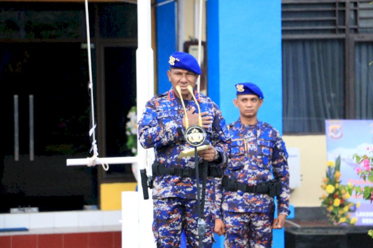 Pimpin Upacara Peringatan HUT Ditpolairud ke-72, Kapolda NTT : Jaga Terus Semangat Pengabdian kepada Masyarakat, Bangsa dan Negara