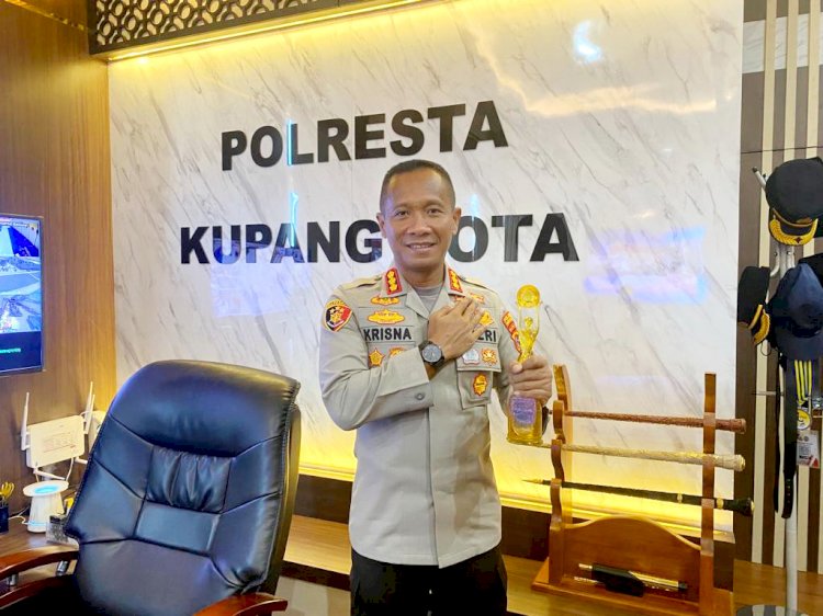 Terima Awards Polres Paling Inovatif, Polresta Kupang Kota Berupaya Optimalkan Perannya dalam Masyarakat