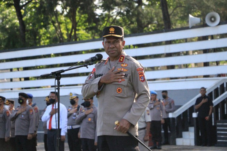 Pimpin Apel Gabungan, Ini Yang Ditekankan Kapolda NTT Untuk Seluruh Anggota