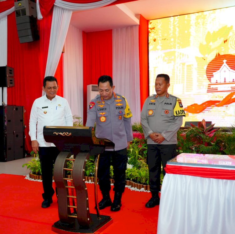 Resmikan Rumah Ibadah di Kepri, Kapolri: Bagian Etalase Kerukunan dan Toleransi Beragama