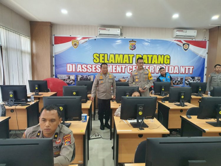 Wakapolda NTT Pantau Langsung Pelaksanaan Tes Psikologi Peserta Sespimmen Dikreg ke 63 T.A. 2023