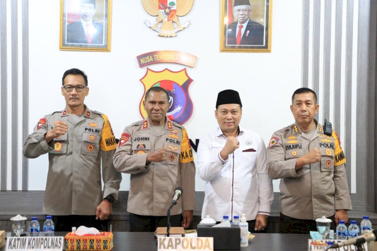 Kapolda Terima Kunjungan Kerja Tim Kompolnas di Mapolda NTT