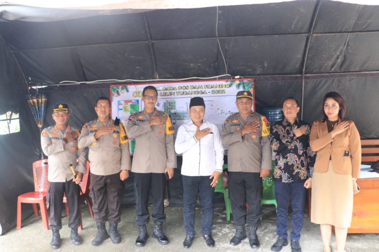 Wakapolda NTT Dampingi Kompolnas Cek Empat Pos PAM Nataru di Wilayah Hukum Polresta Kupang Kota