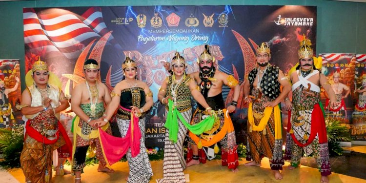 Panglima, Kapolri dan Kepala Staf Main Wayang Orang: Lestarikan Budaya hingga Perkokoh Sinergitas TNI-Polri