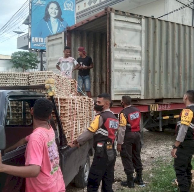 Menjaga Kamtibmas tetap Aman dan Kondusif, Subditgasum Ditsamapta Polda NTT  Giatkan Patroli Dialogis