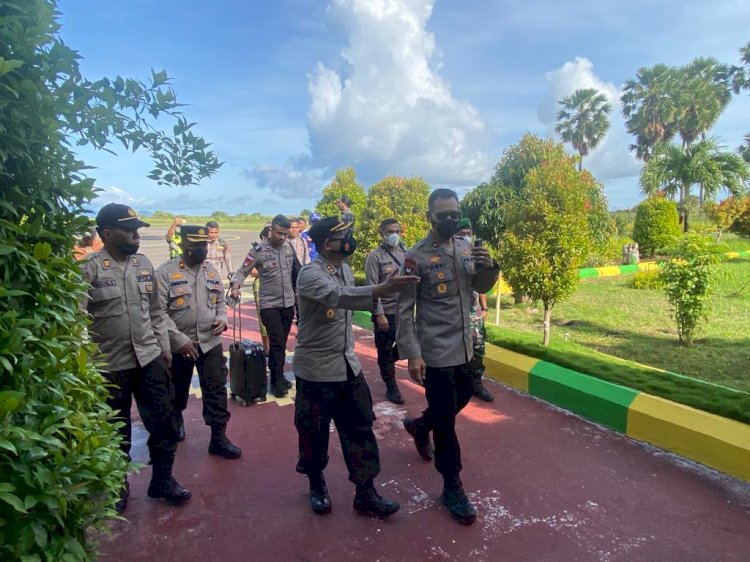 Hadiri Peresmian Patung Brigjen Pol. (Purn) Anton Enga Tifanoa, Wakapolda NTT Kunjungi Polres Lembata