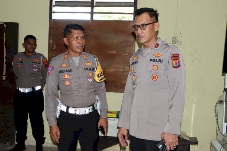 Wakapolda NTT Mengecek Kesiapan Anggota Polres Lembata dalam Pelayanan kepada Masyarakat