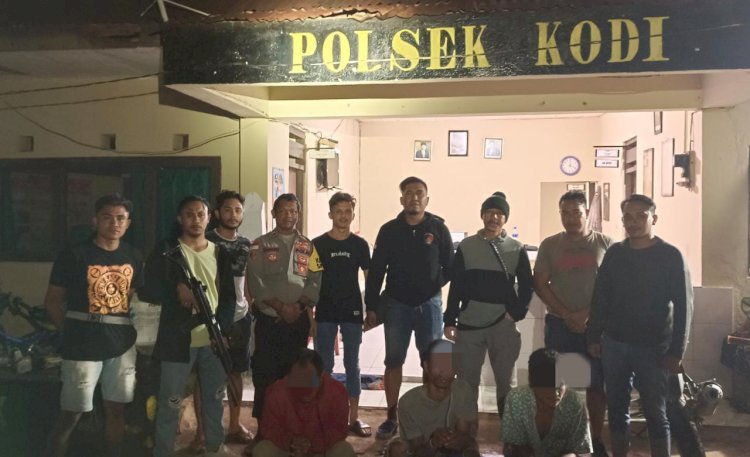 Polres Sumba Timur Berhasil Amankan Pelaku Pencurian yang Meresahkan Masyarakat