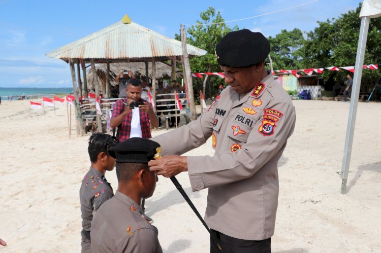 Pimpin Upacara Penutupan Tradisi Pembaretan, Kapolda NTT Harap Baja Angkatan 48 Mampu Mengamati dan Menganalisa