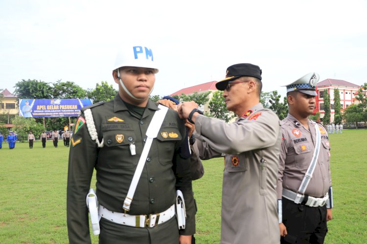 Wakapolda NTT Pimpin Apel Gelar Pasukan Ops Keselamatan Turangga 2023