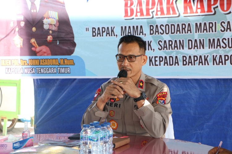 Harap Wakapolda NTT : Dimana Ada Aktivitas Warga Maka Wajib Polisi Hadir