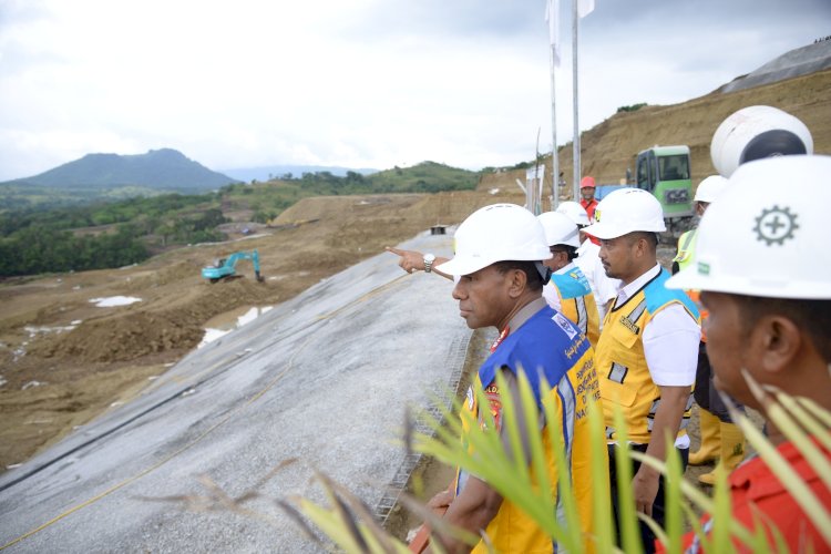 Kapolda NTT Tinjau Proyek Strategis Nasional Pembangunan Waduk Lambo/Mbay di Nagekeo