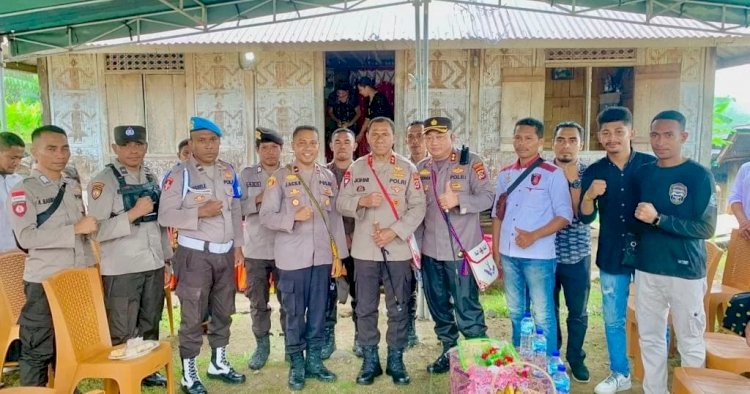 Kunjungi Desa Terpencil Di Nagekeo, Kapolda NTT Dinobatkan Sebagai Putra Desa Wuliwalo