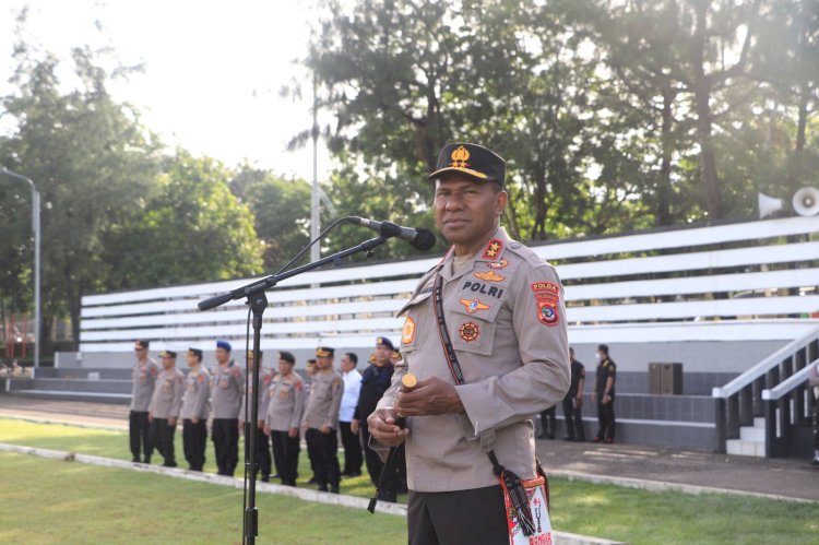 Kapolda NTT Minta Seluruh Personel: Laksanakan Tugas Dengan Penuh Kebanggaan