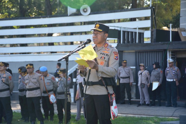 Kapolda NTT Minta Seluruh Anggotanya Agar Berikan Pelayanan Terbaik kepada Masyarakat dan Hindari Perbuatan Arogan