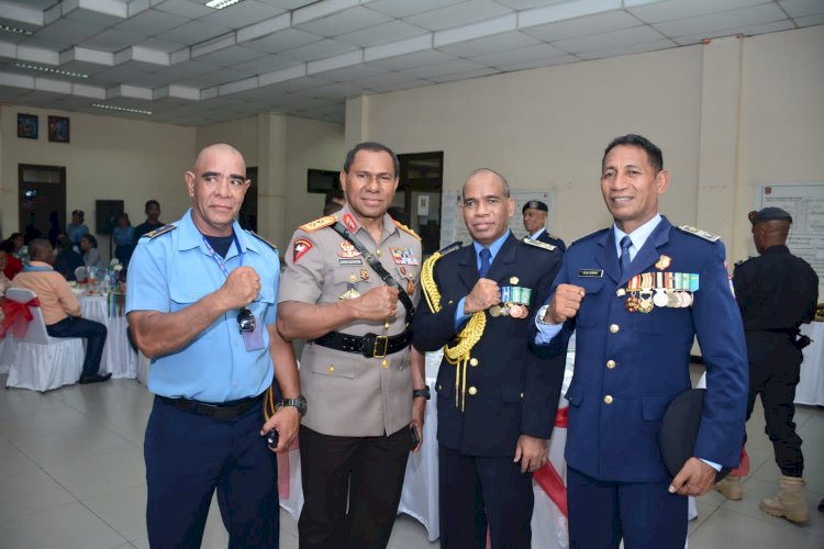 Kapolda NTT Hadiri Pelantikan Kepala Kepolisian Nasional Timor Leste