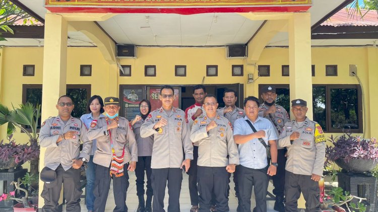 Sidak ke Polsek Kelapa Lima, Wakapolda NTT Minta Tingkatkan Mutu Pelayanan Kepada Masyarakat