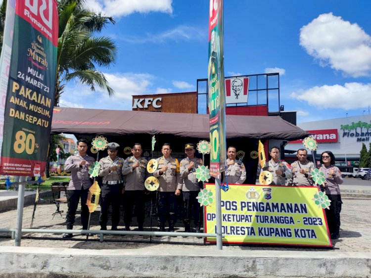 Pastikan Aman Jelang Idul Fitri 1444 H, Irwasda Polda NTT Lakukan Pengecekan Pos Pam dan Pos Yan di Sejumlah Titik