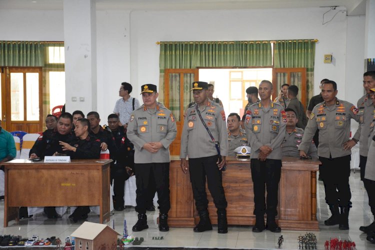 Tiba di Labuan Bajo, Kabaharkam Polri dan Kapolda NTT Langsung Cek Kesiapan Pengamanan KTT Asean ke-42