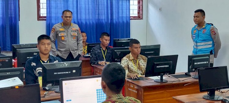 Karo SDM Polda NTT Minta Panitia dan Peserta Ujian Psikologi Calon Bintara Polri Tertib