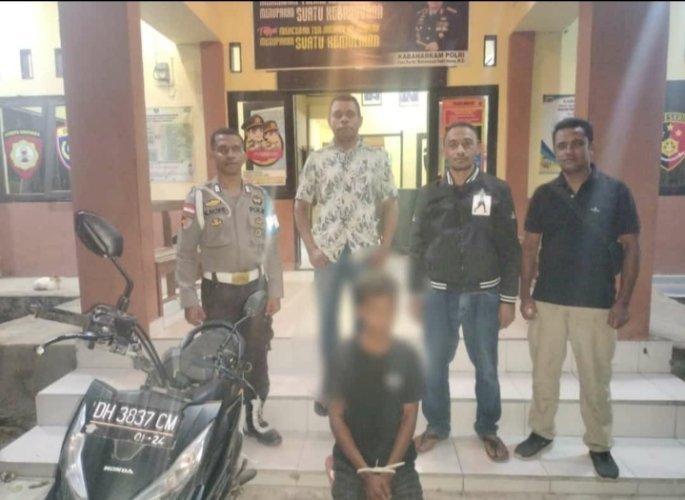 10 Hari Pengungkapan Aparat Polsek Amanuban Selatan Berhasil Bekuk Pelaku Curanmor Misterius