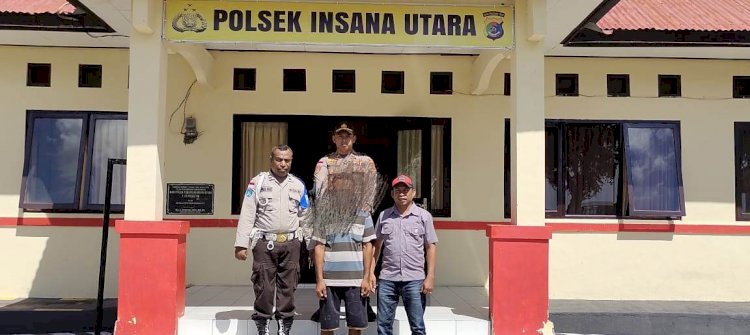 Polsek Insana Utara Berhasil Ringkus Terduga Pelaku Pengancaman